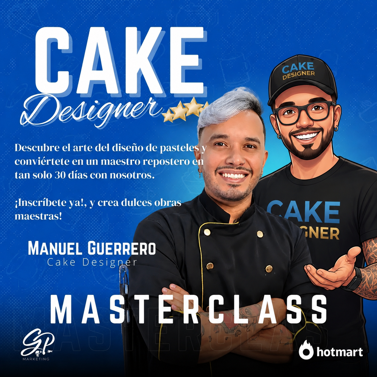 Review del curso Cake Designer de Manuel Guerrero