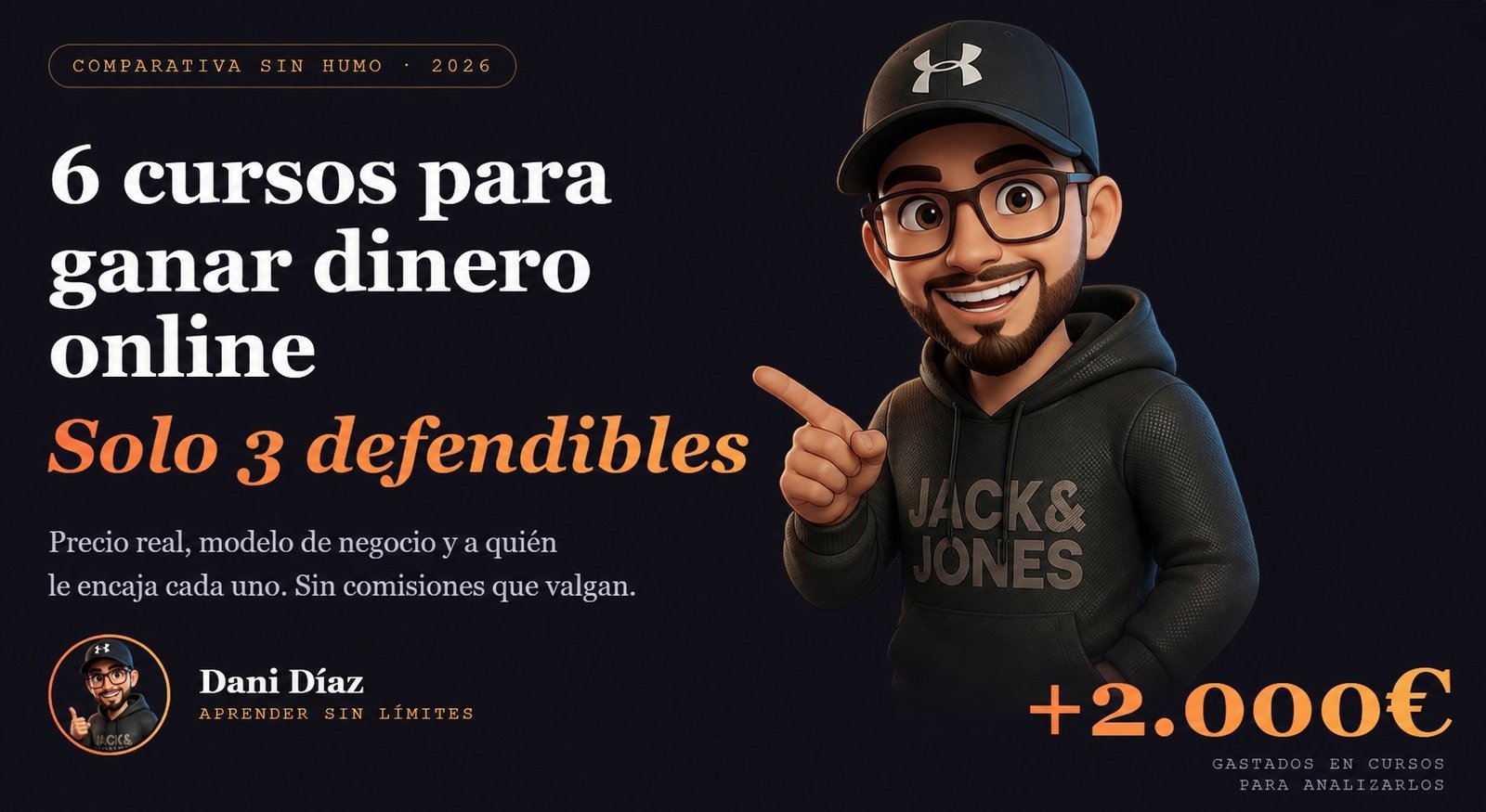 Comparativa de cursos para ganar dinero online