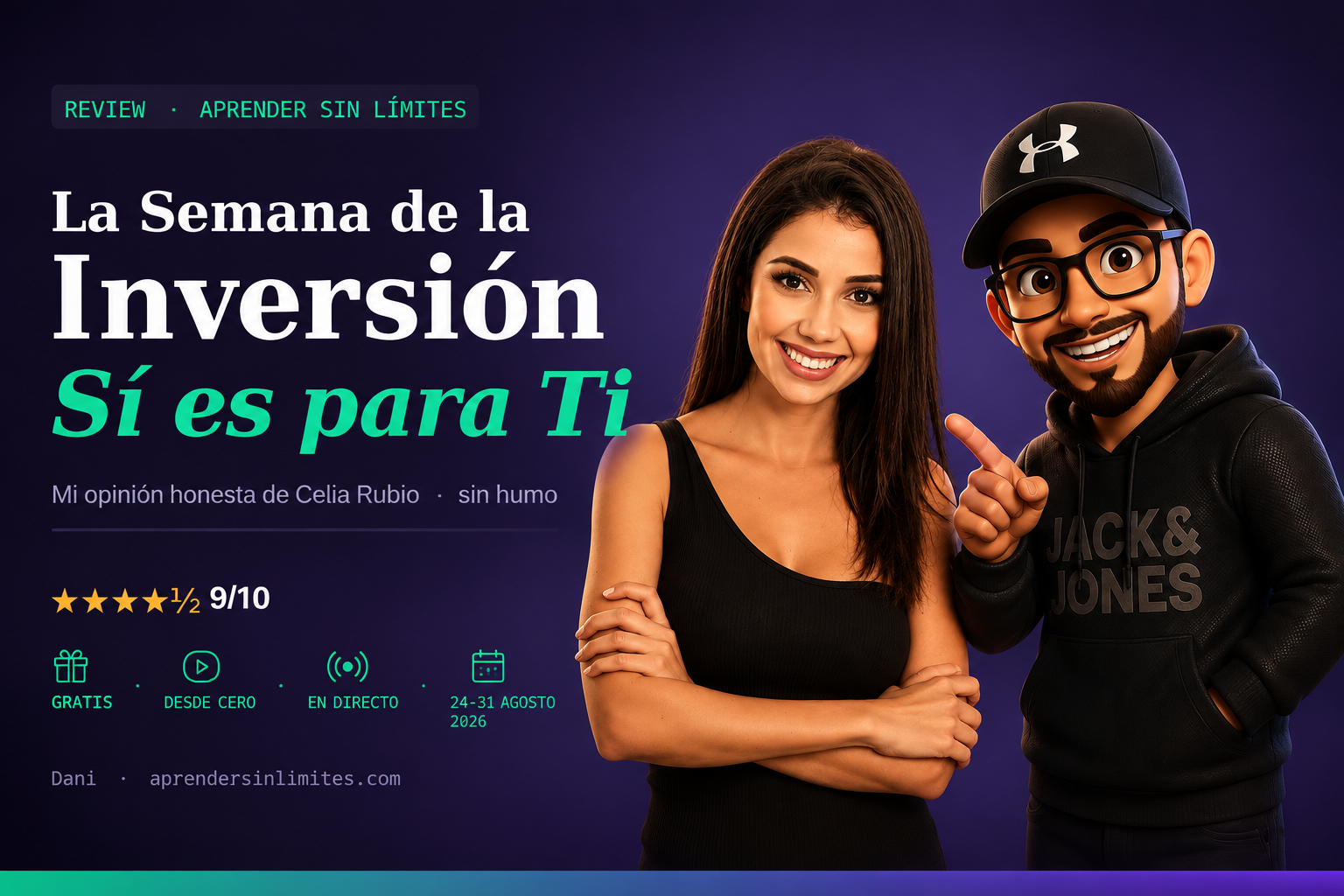 Review de la Semana de la Inversión de Celia Rubio