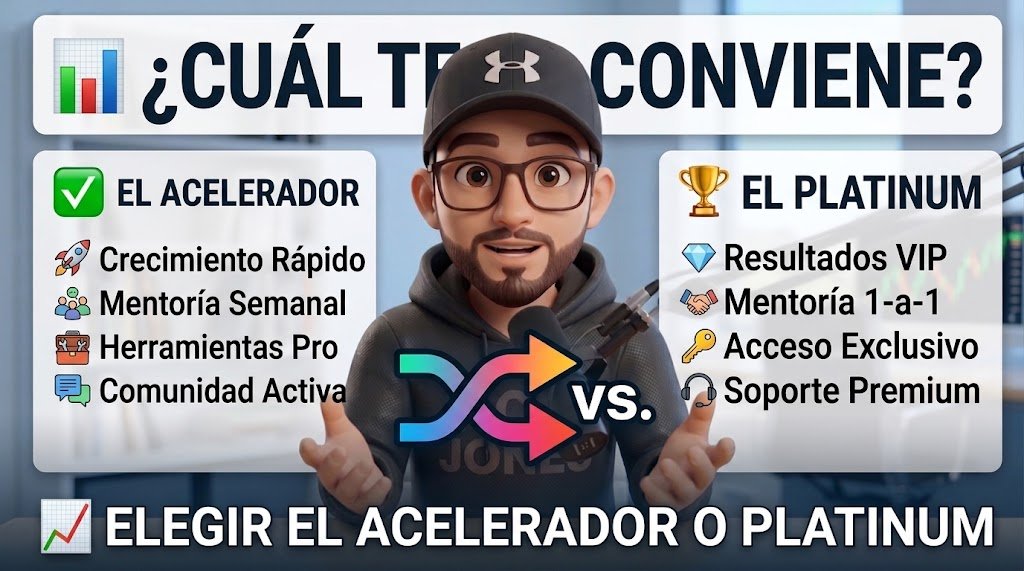 Closer de Ventas: comparación entre el plan Acelerador y el plan Platinum