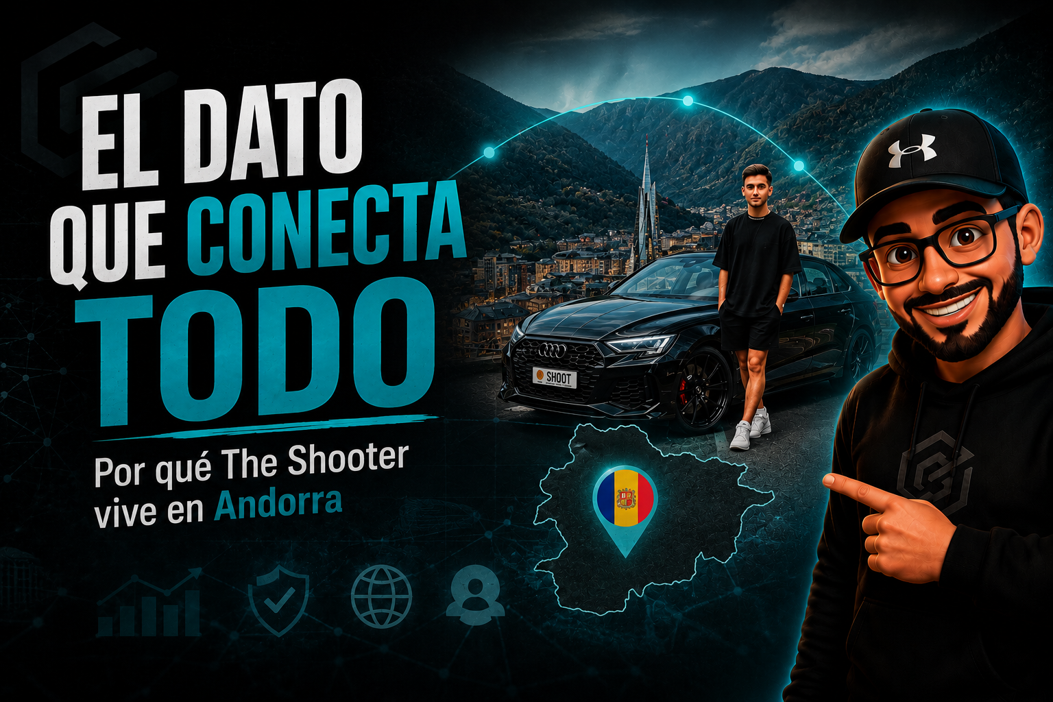 Por qué The Shooter vive en Andorra y su empresa es andorrana