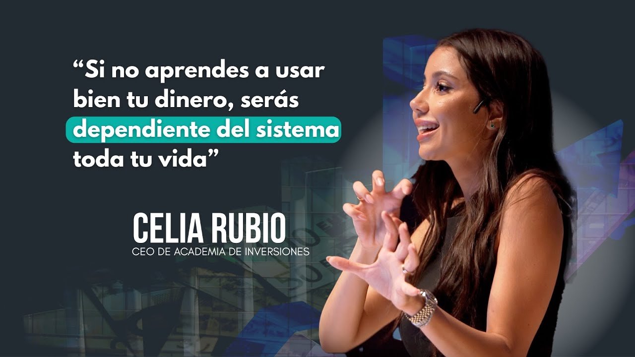 Celia Rubio, divulgadora de finanzas personales