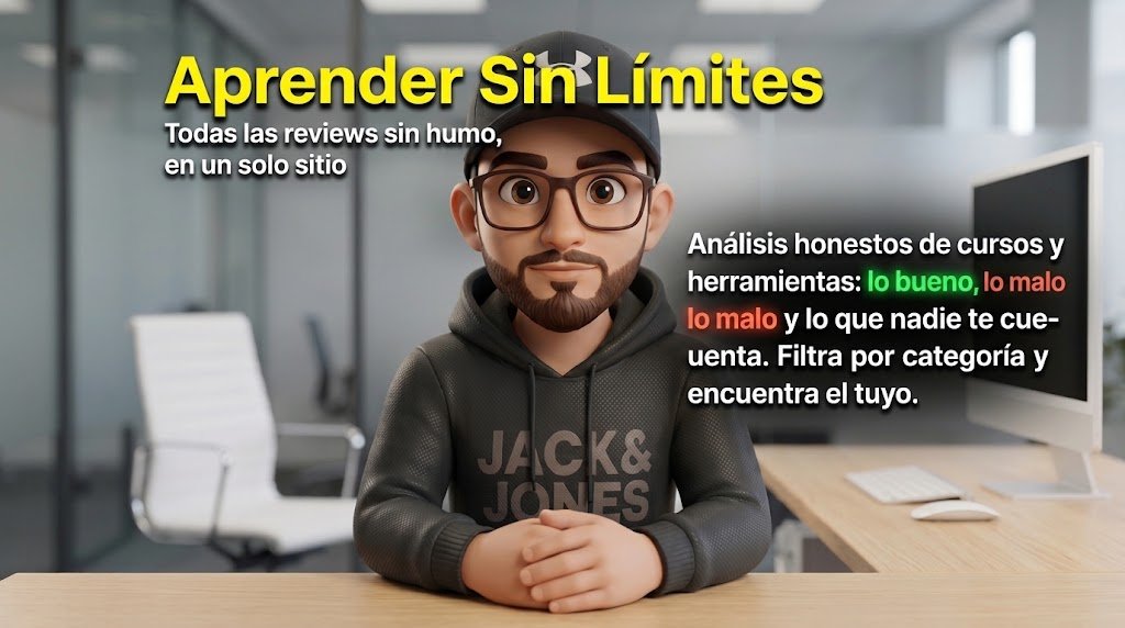 Todas las reviews sin humo de cursos y herramientas online — Aprender Sin Límites