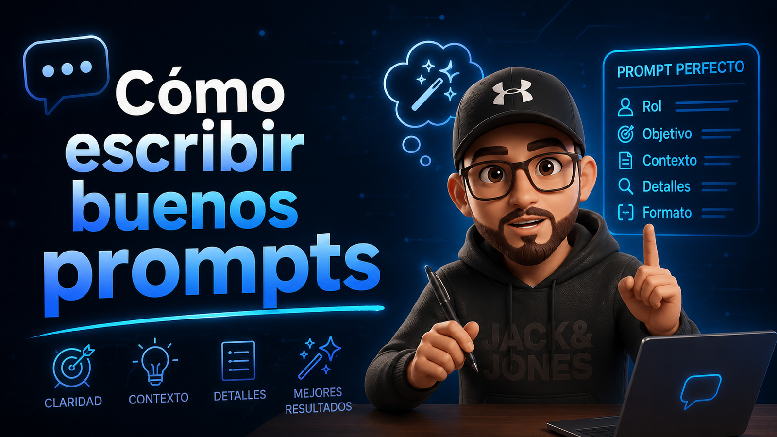 Cómo escribir un buen prompt para IA: ejemplo