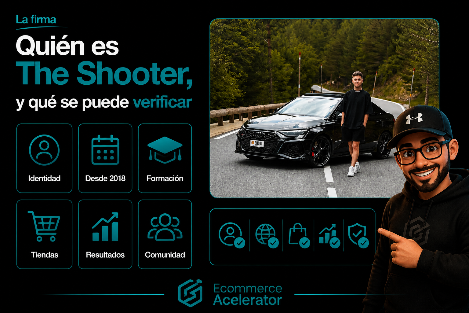 Quién es The Shooter, Sergio Aragonés Serrano, creador de Ecommerce Acelerator