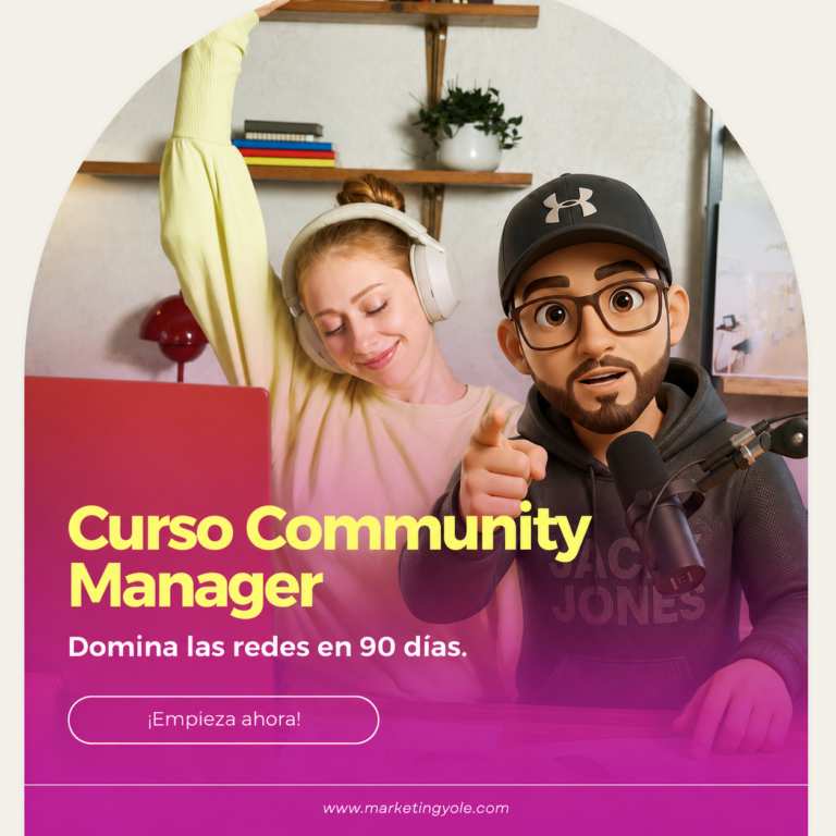 Curso Community Manager Domina las redes en 90 días