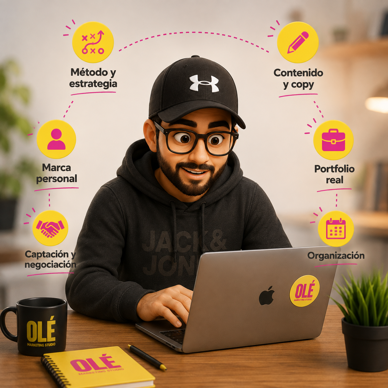 Qué incluye el curso Community Manager de Olé Marketing Studio